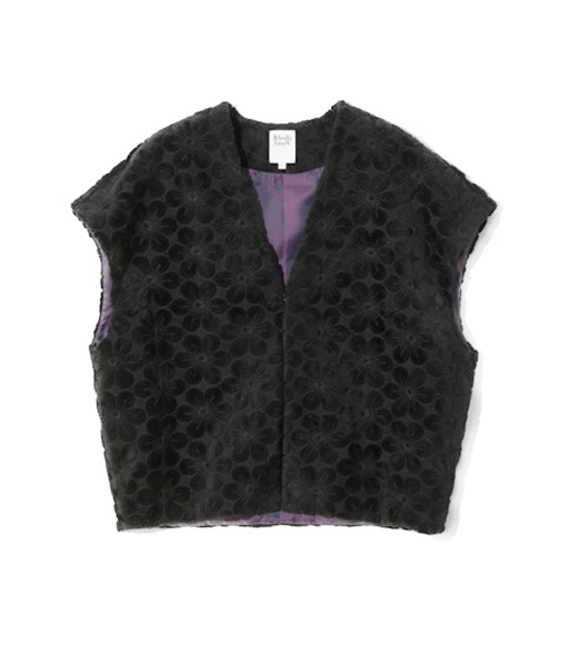 Fur Bolero - Original Embroidery Fur［RV1031］【2025AW】