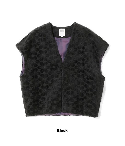 Fur Bolero - Original Embroidery Fur［RV1031］【2025AW】