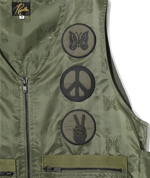 《SALE》Radio Vest - Papillon Jacquard Sateen［QV132］【2025SS】