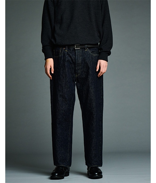 Washed Denim Wide Pants［AP-4001］【2026AW】【26STYLE2】