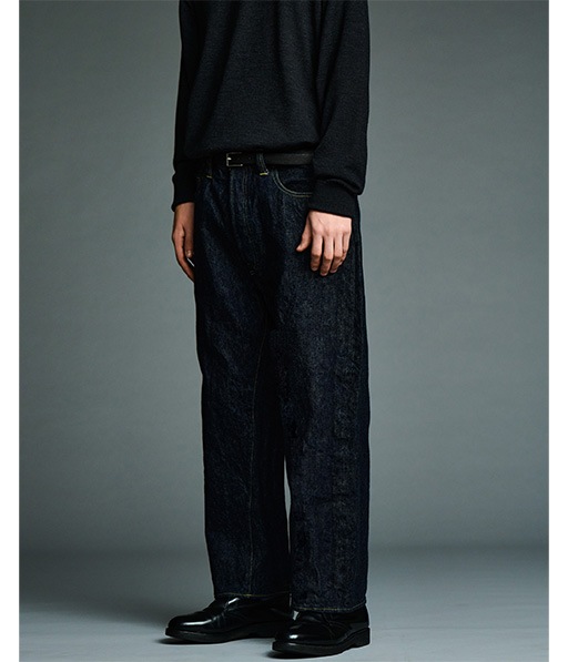 Washed Denim Wide Pants［AP-4001］【2026AW】【26STYLE2】