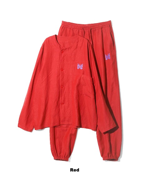 《SALE》Pajama Set - L/R Canvas［OT214］Red