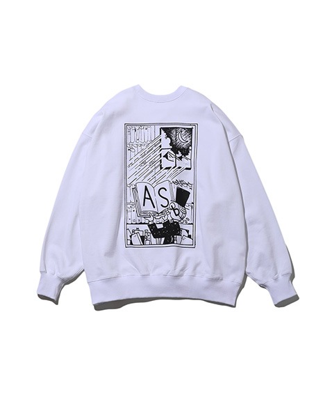 AS×FS LIGHT OZ CREW NECK SWEAT “COMIC”［FSC243-70196AS］【2024AW】【SOLDOUT】