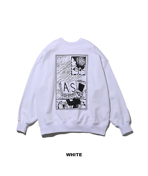 AS×FS LIGHT OZ CREW NECK SWEAT “COMIC”［FSC243-70196AS］【2024AW】【SOLDOUT】