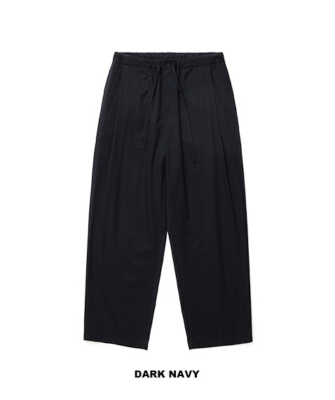 CHAMBRAY SOFT GABARDINE DRAWSTRING PANTSULPT63-KA191-Aϡ2025SSۡSOLDOUT