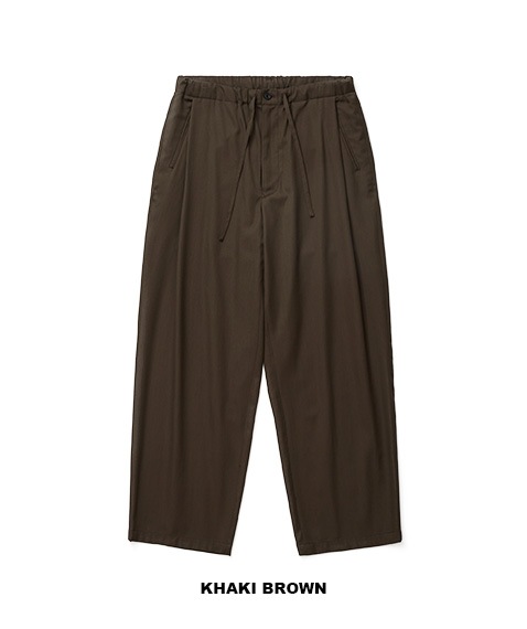 CHAMBRAY SOFT GABARDINE DRAWSTRING PANTSULPT63-KA191-Aϡ2025SSۡSOLDOUT