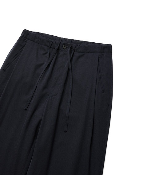 CHAMBRAY SOFT GABARDINE DRAWSTRING PANTSULPT63-KA191-Aϡ2025SSۡSOLDOUT