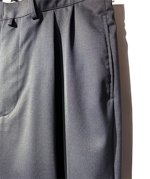 TACKED TROUSERS - STANDARD［REV-25SS-TR05］【2025SS】【SOLDOUT】