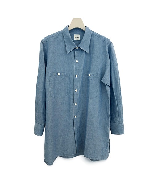 《SALE》COTTON LINEN CAMBRAY SHIRTS［26S-BIS-SH36］【2026SS】