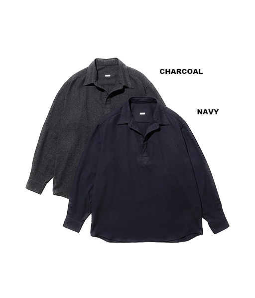 Wool Skipper Shirt［25AAP-02-11］【2025AW】【25STYLE2】【SOLDOUT】