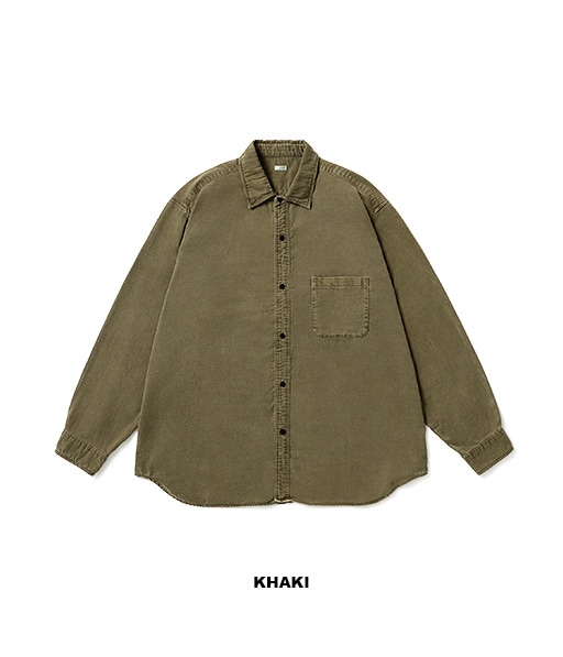 Vintage Cotton Moleskin Shirts［26AAP-02-16］【2026AW】【26STYLE2】【SOLDOUT】