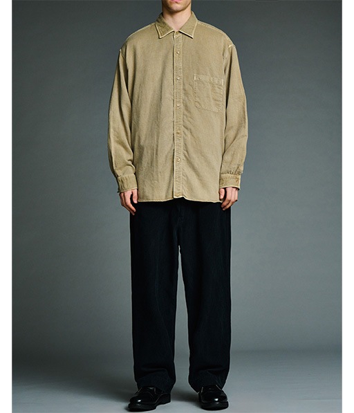 Vintage Cotton Moleskin Shirts［26AAP-02-16］【2026AW】【26STYLE2】【SOLDOUT】