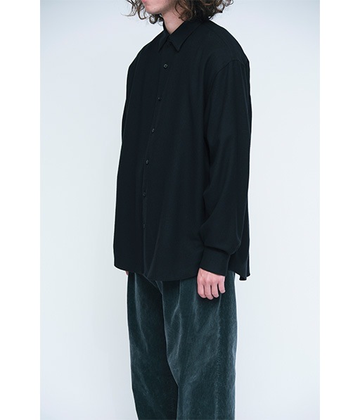 Wool Regular Collar Shirt［25AAP-02-12］【2025AW】【25STYLE2】【SOLDOUT】