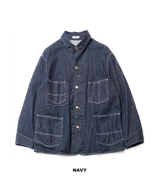 ZIMBABWE COTTON SHUTTLE DENIM 1st HERCULES COVERALL［IT26S041］【2026SS】【SOLDOUT】