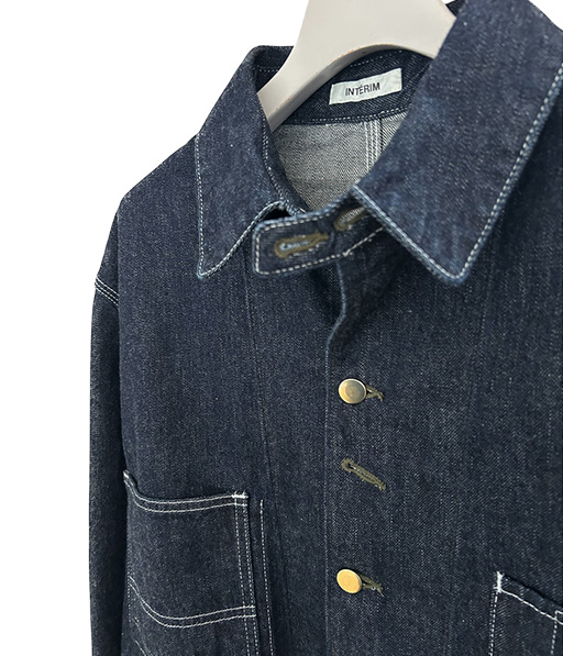 ZIMBABWE COTTON SHUTTLE DENIM 1st HERCULES COVERALL［IT26S041］【2026SS】【SOLDOUT】