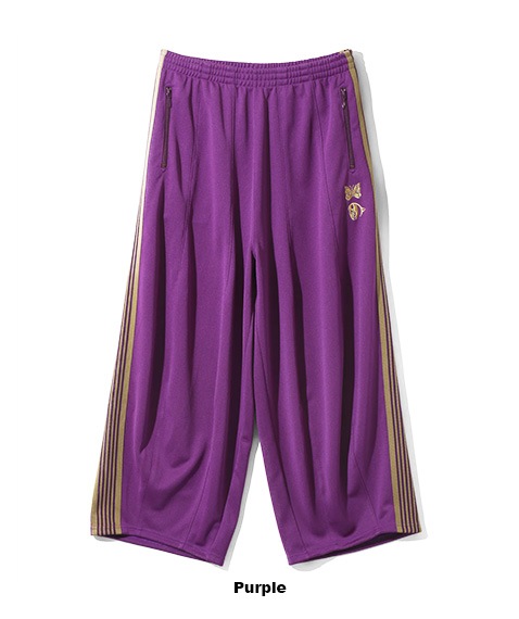 たなか@です（紫色） SALE》Needles × Kae Tanaka H.D. Track Pant - Poly Smooth［QV429