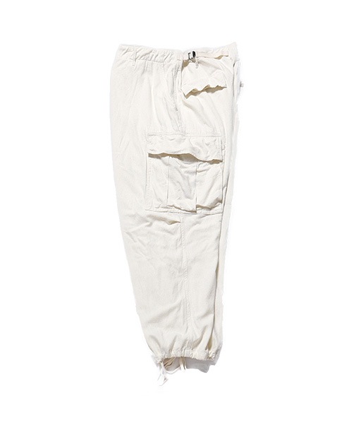 SILK NOIL JANGLE FATIGUE TROUSER［IT26S031］【2026SS】