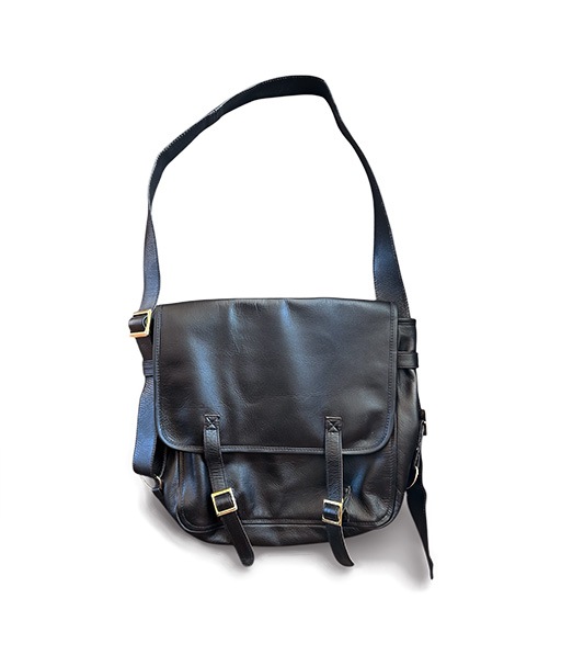 FLAP SHOULDER BAG M［BG-30-C-COW.GLASS-4］【SOLDOUT】