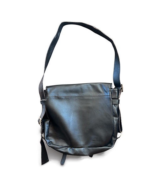 FLAP SHOULDER BAG M［BG-30-C-COW.GLASS-4］【SOLDOUT】