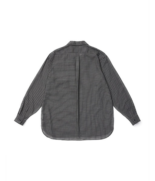 SUPER LIGHT WOOL CHECK SKIPPER SHIRT［USH66-LA237-B］【2026SS】