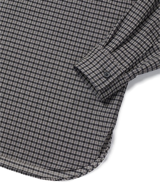SUPER LIGHT WOOL CHECK SKIPPER SHIRT［USH66-LA237-B］【2026SS】