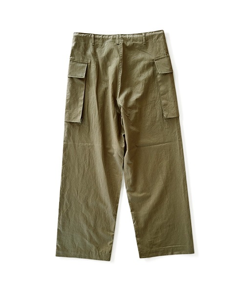 COTTON LINEN M43 TROUSERS［26S-BIS-PT34］【2026SS】【SOLDOUT】