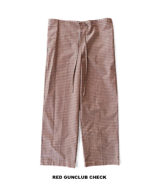 GUNCLUBCHECK SLEEPING PANTS［26S-BIS-PT20］【2026SS】