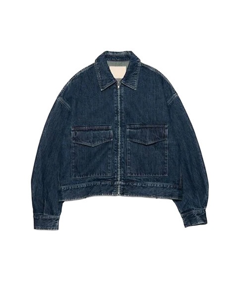 Selvage Denim Zip Jacket［GL243-30191DB］【2024AW】【SOLDOUT】