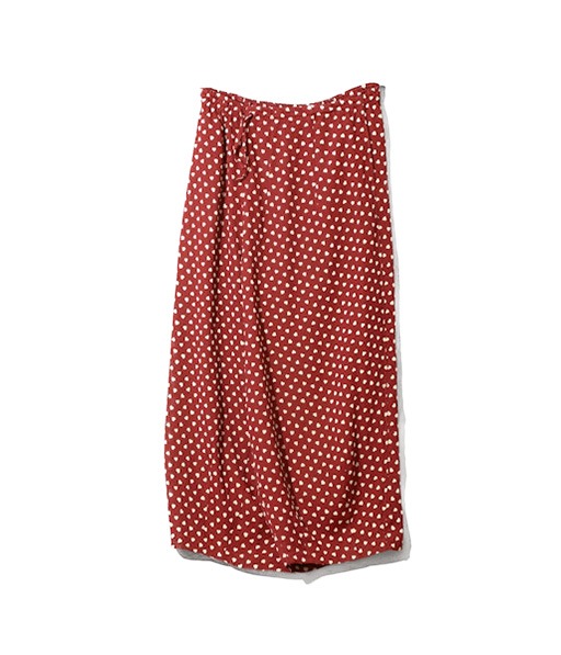 H.D. Pant - Double Weave Jacquard［SX242］Red/Heart【2026SS】
