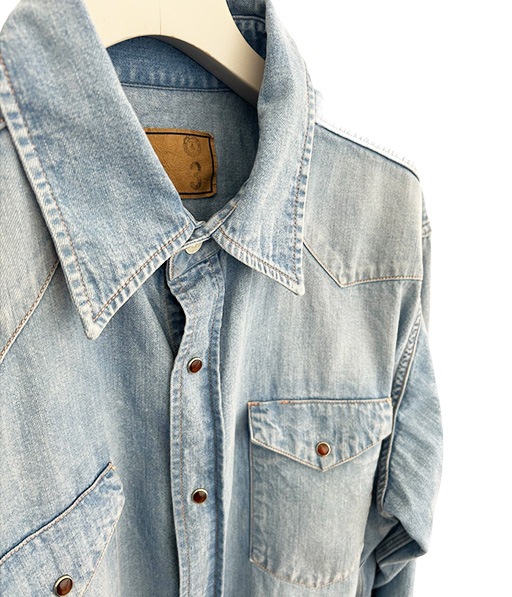 Denim western shirts［2614D］【2026SS】