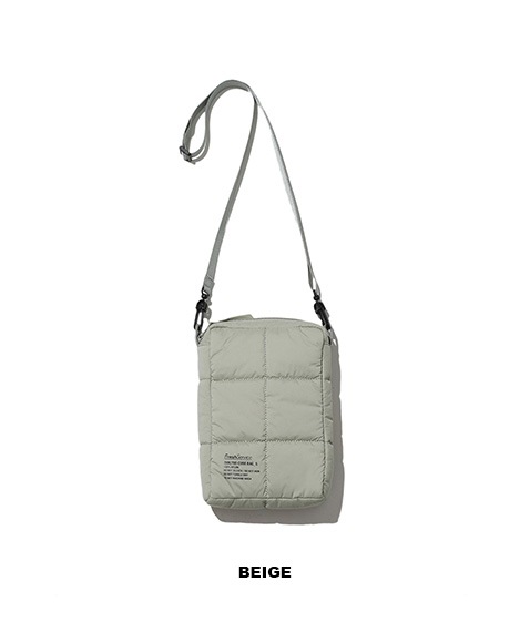 QUILTED CUBE BAG_S［FSP243-90113B］【2024AW】
