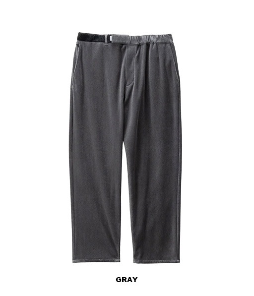 Soft Knit Corduroy Wide Tapered Chef Pants［GM253-40212B］【2025AW