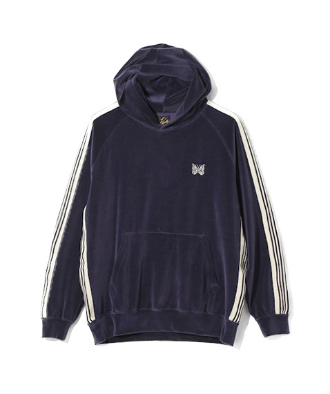 Track Hoody - C/PE Velour［RW324］Navy【2025AW】