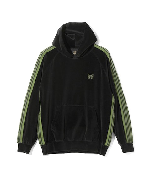 Track Hoody - C/PE Velour［RW324］Black【2025AW】【SOLDOUT】