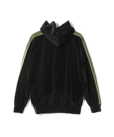 Track Hoody - C/PE Velour［RW324］Black【2025AW】【SOLDOUT】