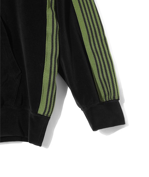 Track Hoody - C/PE Velour［RW324］Black【2025AW】【SOLDOUT】