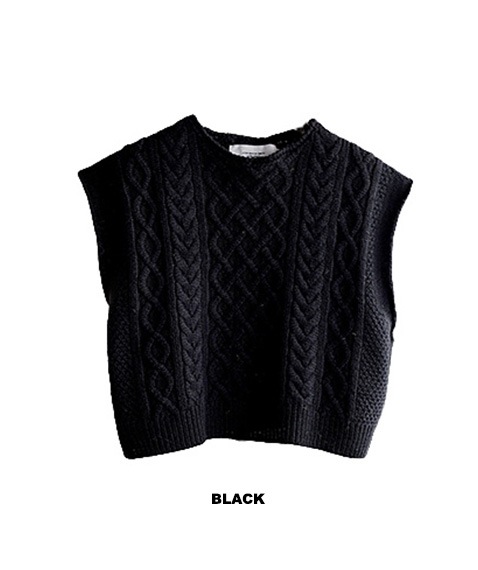 《SALE》5G ARAN VEST［23WKN-#922S］