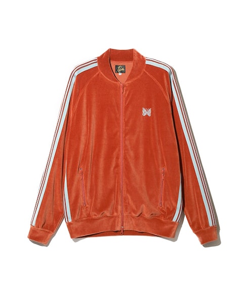 SALE》RC Track Jacket - C/Pe Velour［OT233］Brick | InBloom / イン