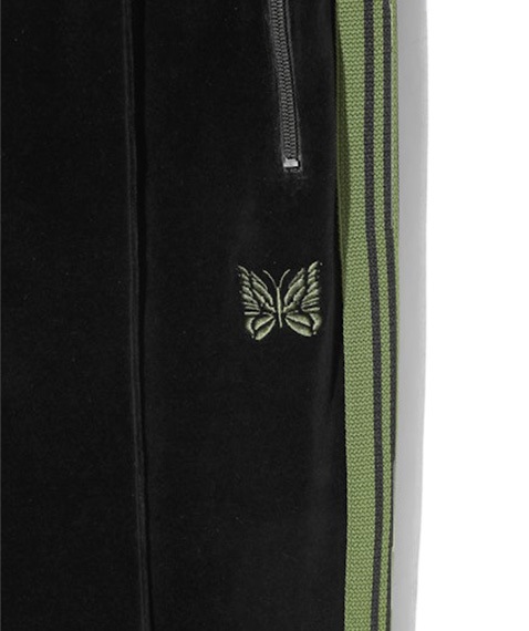 Narrow Track Pant - C/PE Velour［RW325］Black【2025AW】