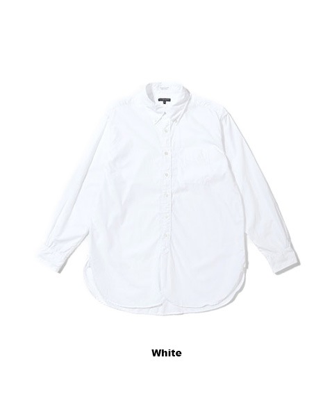 19 Century BD Shirt - 100's 2Ply Broadcloth［PS001］White【2024AW】【SOLDOUT】