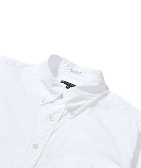 19 Century BD Shirt - 100's 2Ply Broadcloth［PS001］White【2024AW】【SOLDOUT】