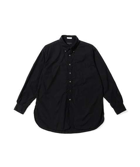 19 Century BD Shirt - 100's 2Ply Broadcloth［PS001］Black【2024AW】【SOLDOUT】