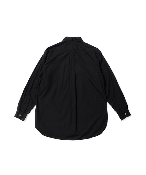 19 Century BD Shirt - 100's 2Ply Broadcloth［PS001］Black【2024AW】【SOLDOUT】