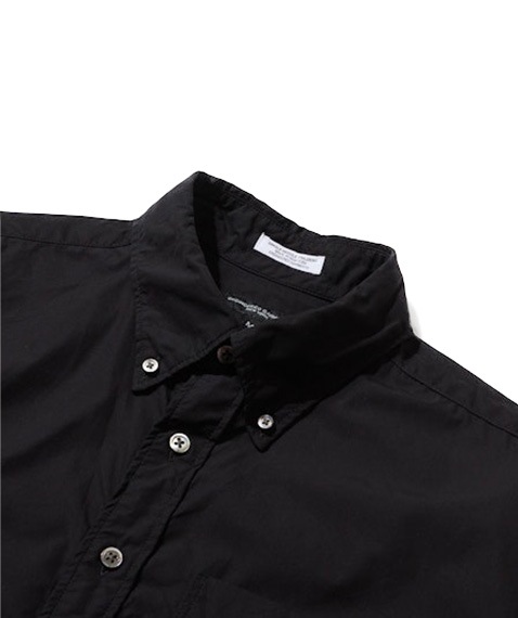 19 Century BD Shirt - 100's 2Ply Broadcloth［PS001］Black【2024AW】【SOLDOUT】