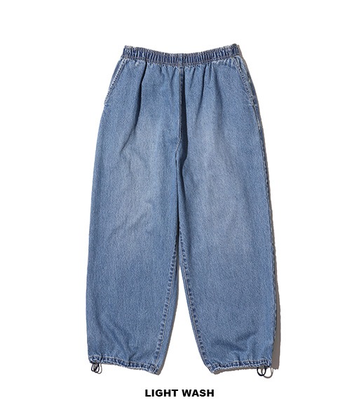 CORPORATE DENIM EASY PANTS［FSC261-40209FB］【2026SS】【SOLDOUT】