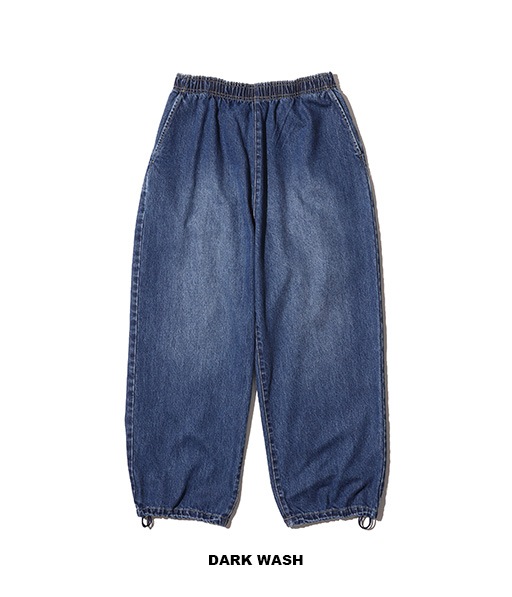 CORPORATE DENIM EASY PANTS［FSC261-40209FB］【2026SS】【SOLDOUT