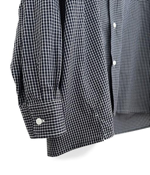CHECK OPEN COLLAR SHIRTS［BA-CSD-002］【2026SS】
