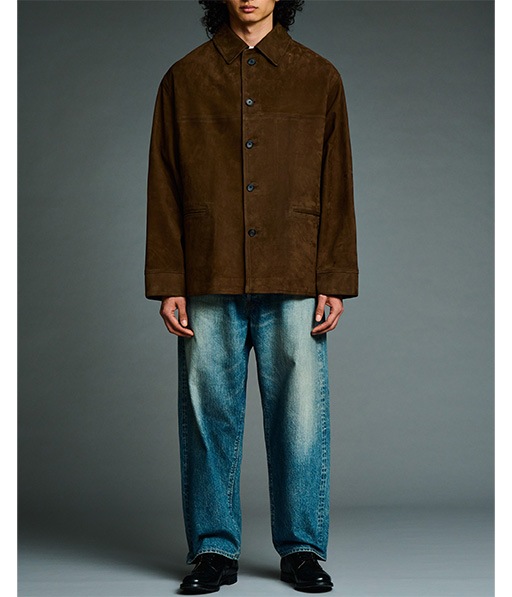 Leather Chore Jacket［26AAP-01-06］【2026AW】【26STYLE2】【SOLDOUT】