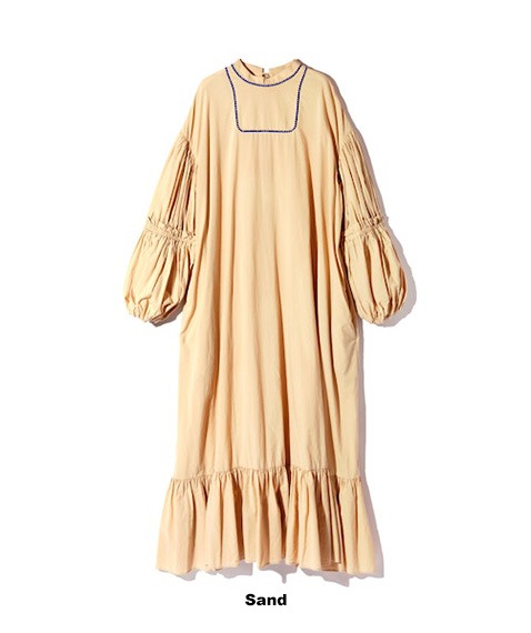 《SALE》Clam Stitch Frill Dress［MP858］