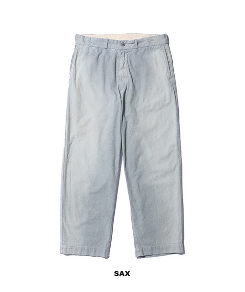 Indigo Pin Check Work Pants［25SAP-04-09H］【2025SS】【25STYLE1】【SOLDOUT】